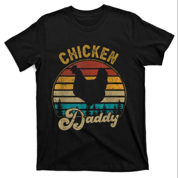 Vintage Retro 70S Chicken Daddy T-Shirt – The Best Shirts For Dads In 2023 – Cool T-shirts