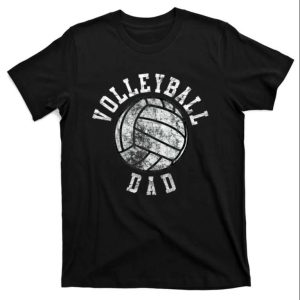Vintage Style Volleyball Dad T-Shirt – The Best Shirts For Dads In 2023 – Cool T-shirts