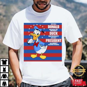 Vote For Donald Duck President Funny Disney Shirts For Dads – The Best Shirts For Dads In 2023 – Cool T-shirts