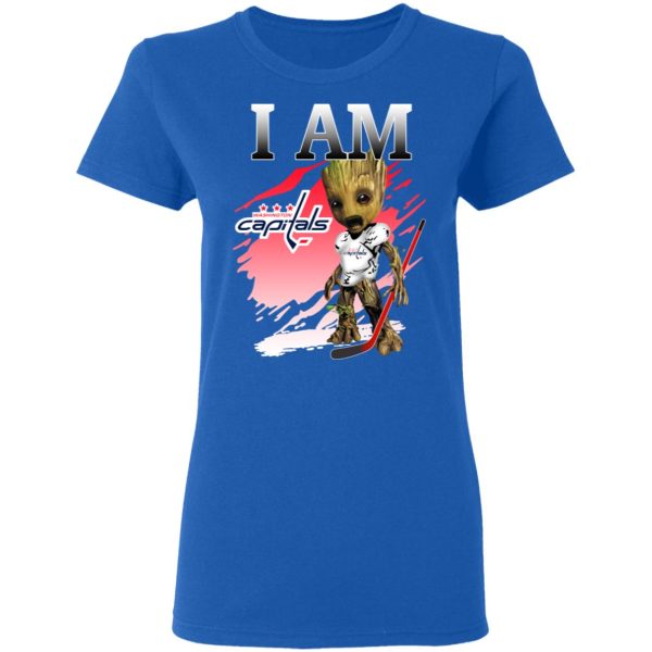 Washington Capitals I Am Groot T-Shirts