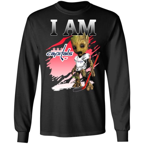 Washington Capitals I Am Groot T-Shirts