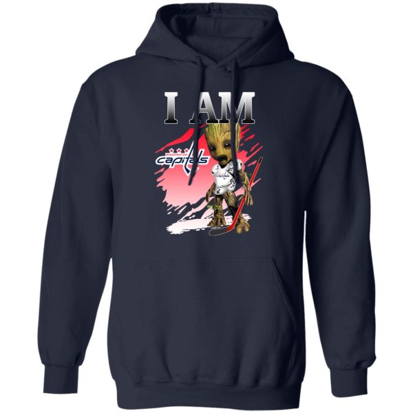 Washington Capitals I Am Groot T-Shirts