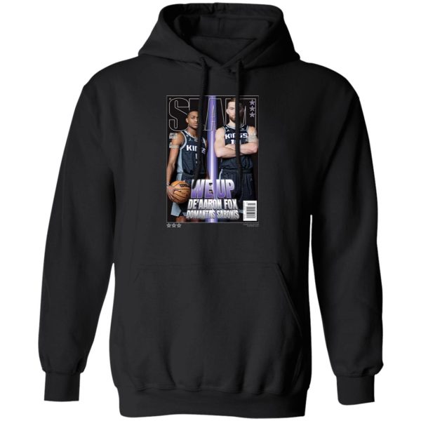 We Up De’AAron Fox Domantas Sabonis Slam T-Shirts, Hoodie, Sweater