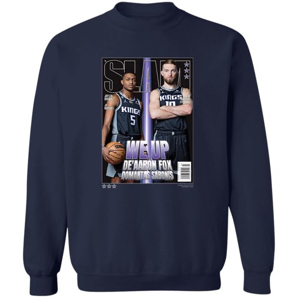 We Up De’AAron Fox Domantas Sabonis Slam T-Shirts, Hoodie, Sweater