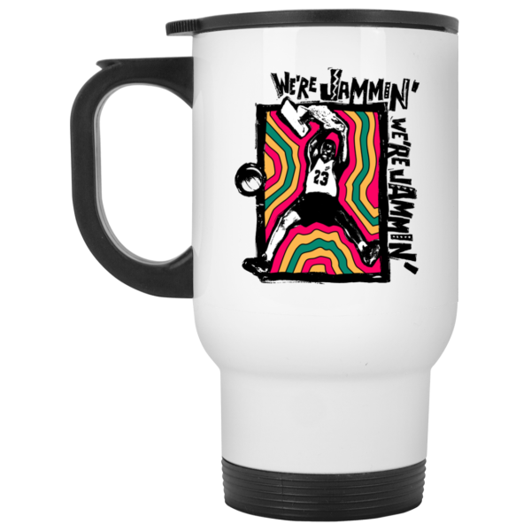 We’re Jammin’ Bob Marley Michael Jordan 23 Mug