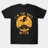 Wicth and pumpkin Halloween I’m the boss Witch t-shirt