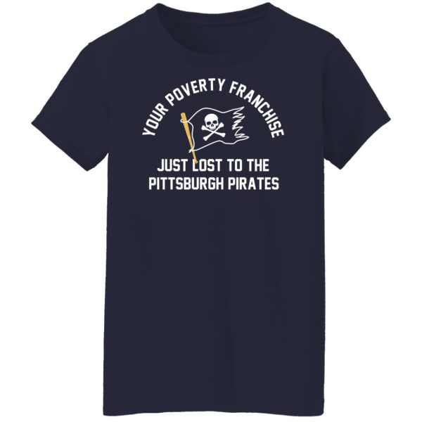 Your Poverty Franchise Just Lost To The Pittsburgh Pirates T-Shirts, Hoodies, Sweater