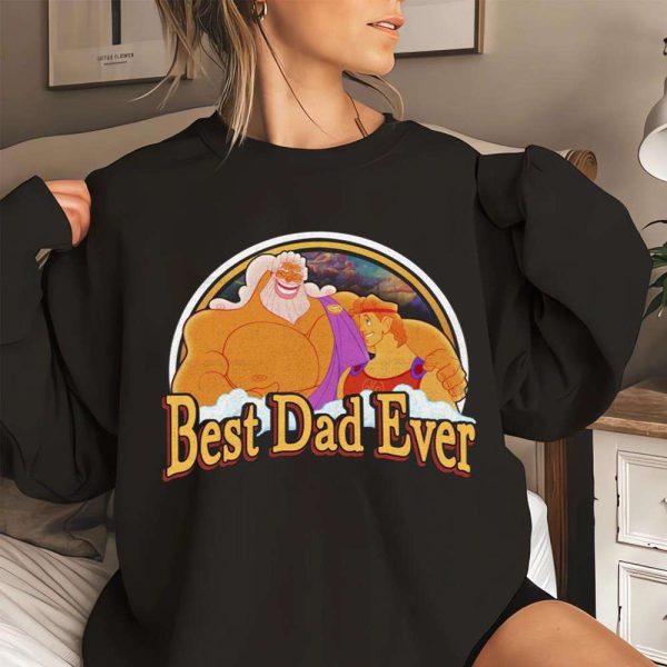 Zeus And Hercules Best Dad Ever Funny Disney Shirts For Dads – The Best Shirts For Dads In 2023 – Cool T-shirts
