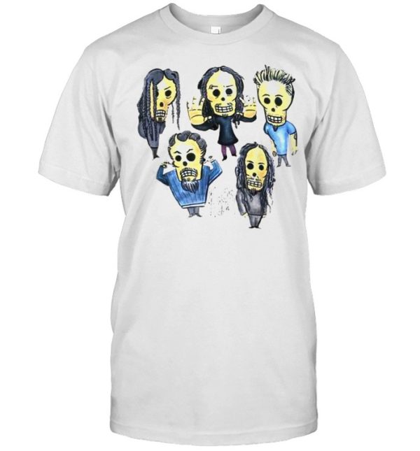 1999 Korns Issues Skull T-Shirt