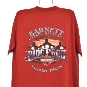 2010 Harley Davidson Burgundy t-shirt