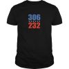 306 vs 232 shirt