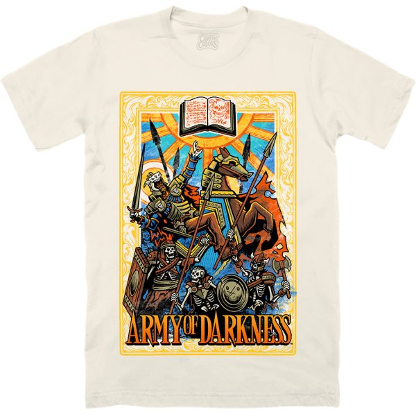 ARMY OF DARKNESS UNHOLY BOOK – T-SHIRT