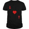 Ace of hearts cards deck Halloween shirt
