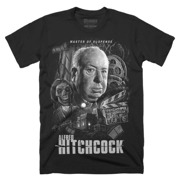 Alfred Hitchcock Master Of Suspense T-Shirt