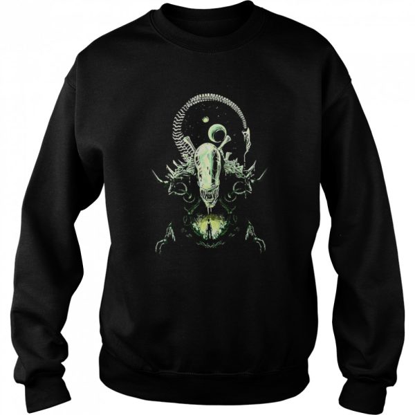 Alien Nightmare Chestburster Halloween Character shirt