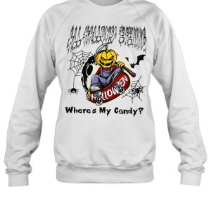 All Hallows Evening Halloween Where’s My Candy T-shirt 3 All Hallows Evening Halloween Where's My Candy T shirt 4