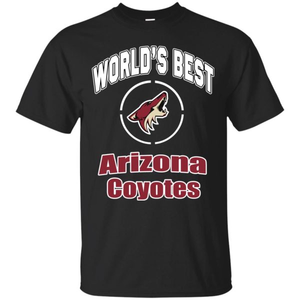 Amazing World’s Best Dad Arizona Coyotes T Shirts