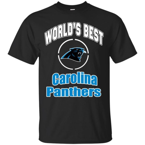 Amazing World’s Best Dad Carolina Panthers T Shirts