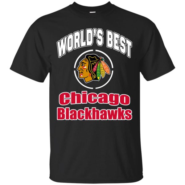 Amazing World’s Best Dad Chicago Blackhawks T Shirts