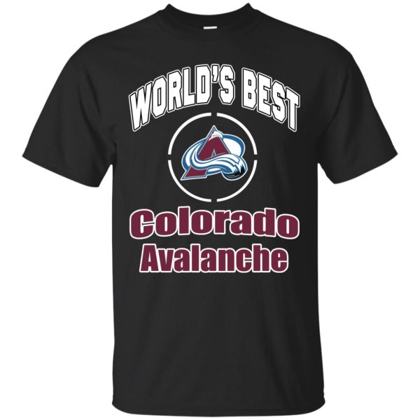 Amazing World’s Best Dad Colorado Avalanche T Shirts