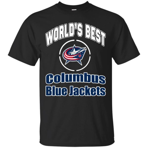 Amazing World’s Best Dad Columbus Blue Jackets T Shirts