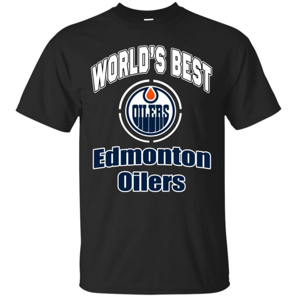 Amazing World’s Best Dad Edmonton Oilers T Shirts