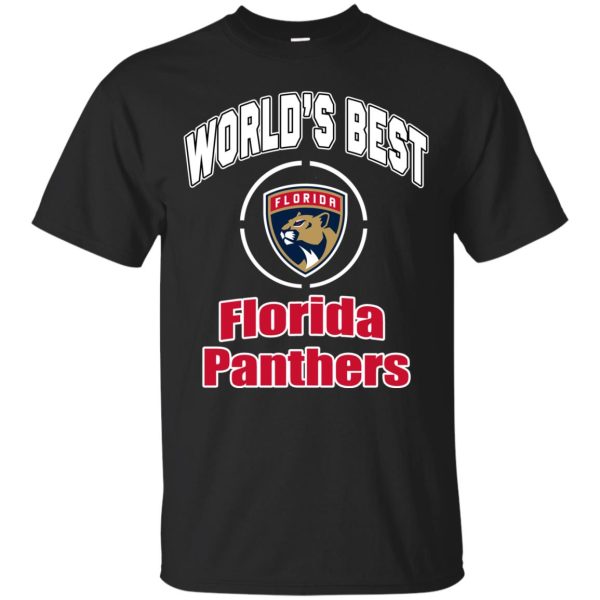 Amazing World’s Best Dad Florida Panthers T Shirts