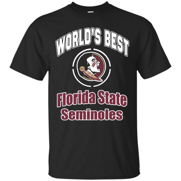 Amazing World’s Best Dad Florida State Seminoles T Shirts