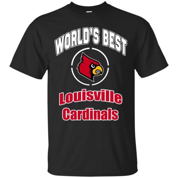 Amazing World’s Best Dad Louisville Cardinals T Shirts