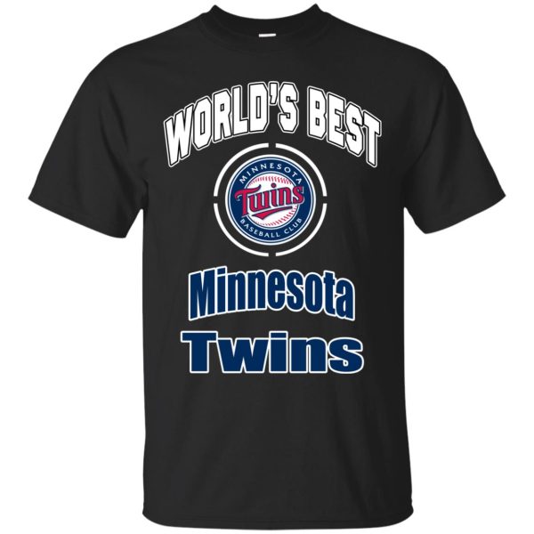 Amazing World’s Best Dad Minnesota Twins T Shirts