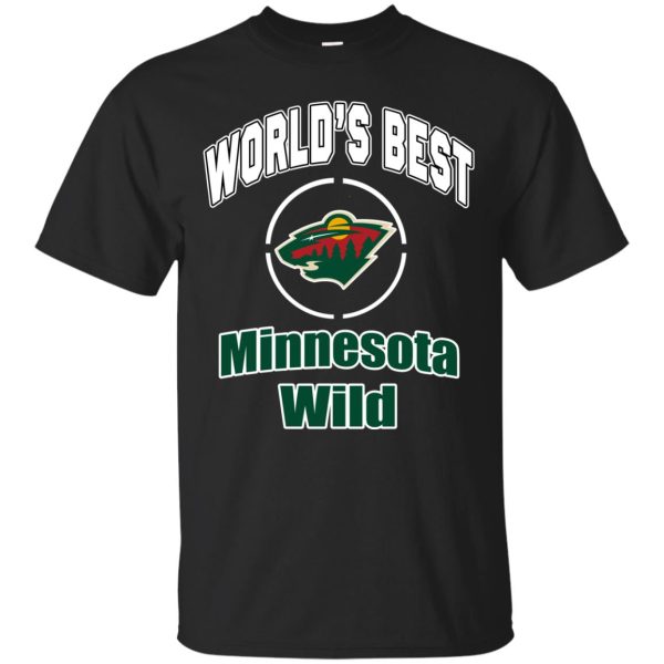 Amazing World’s Best Dad Minnesota Wild T Shirts