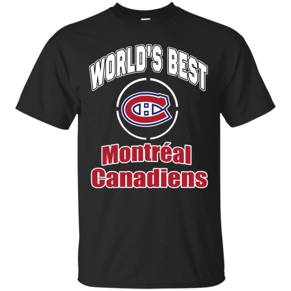 Amazing World’s Best Dad Montreal Canadiens T Shirts