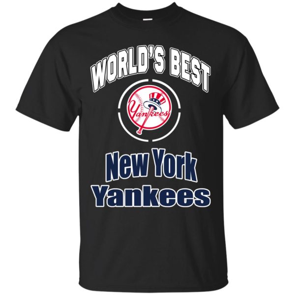 Amazing World’s Best Dad New York Yankees T Shirts