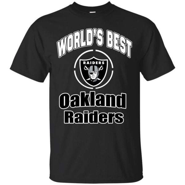 Amazing World’s Best Dad Oakland Raiders T Shirts