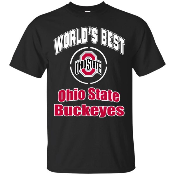 Amazing World’s Best Dad Ohio State Buckeyes T Shirts