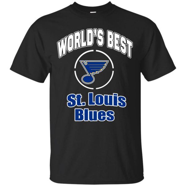 Amazing World’s Best Dad St. Louis Blues T Shirts