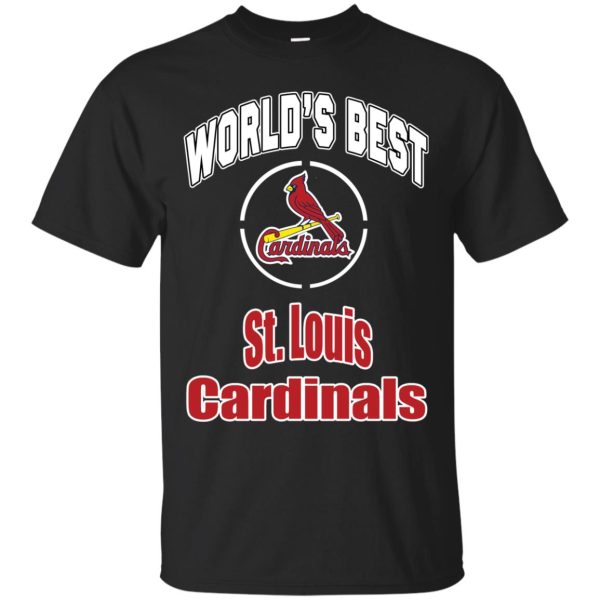 Amazing World’s Best Dad St Louis Cardinals T Shirts