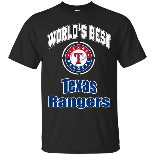 Amazing World’s Best Dad Texas Rangers T Shirts