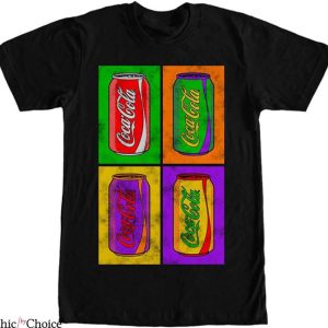Andy Warhol T-Shirt Pop Art Coke Coca Cola T-Shirt
