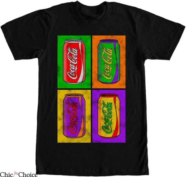 Andy Warhol T-Shirt Pop Art Coke Coca Cola T-Shirt