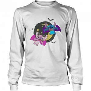 Angel Couple Stitch Halloween shirt 2 Angel Couple Stitch Halloween shirt 3