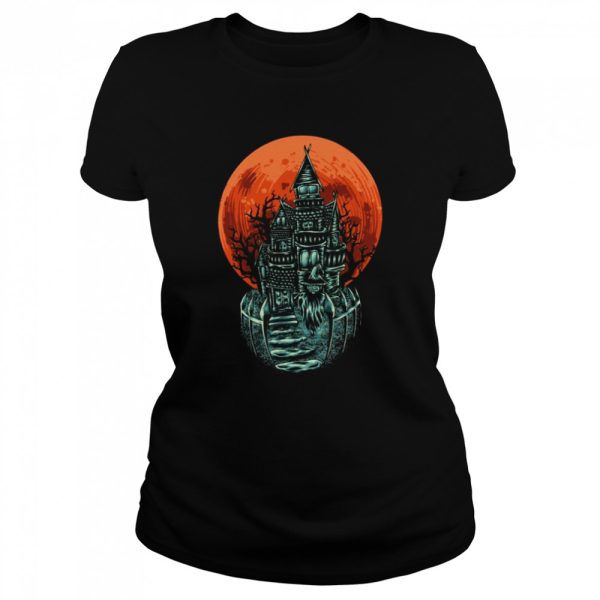 Animated Design Haunted House Halloween shirt