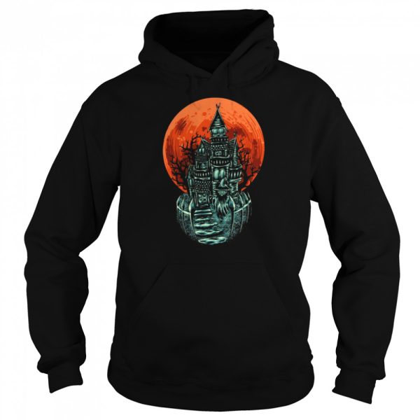 Animated Design Haunted House Halloween shirt