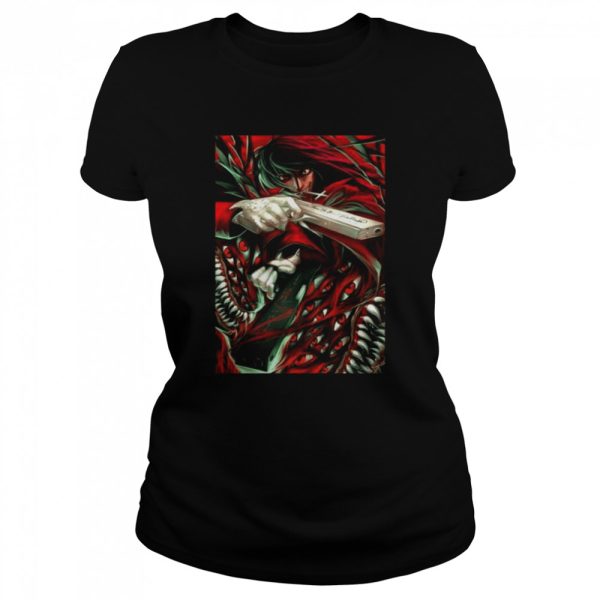 Animated Graphic Metal Hellsinger shirt