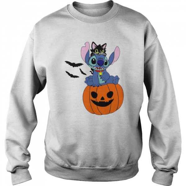 Animated Halloween Character Disney Trick Or Treat Horror Stitch Halloween shirt