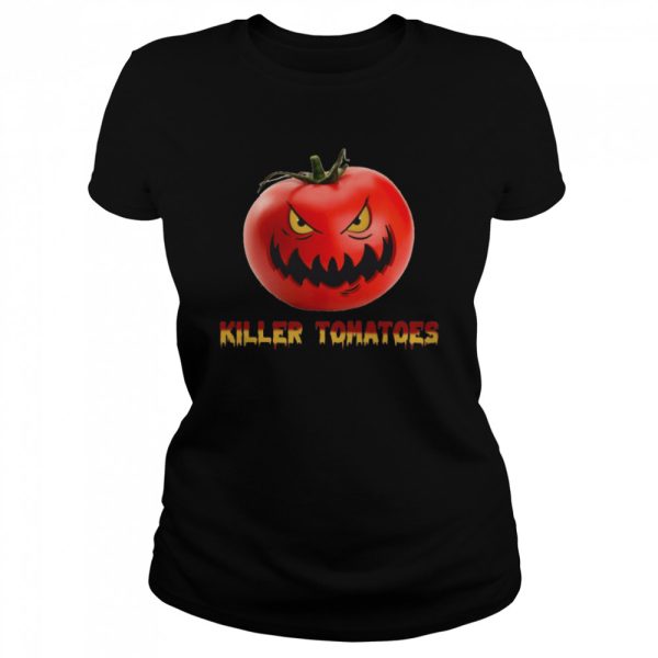 Attack Of The Killer Tomatoes Horror Film Happy Halloween shirt