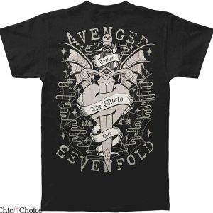 Avenged Sevenfold T-Shirt Cloak & Dagger T-Shirt