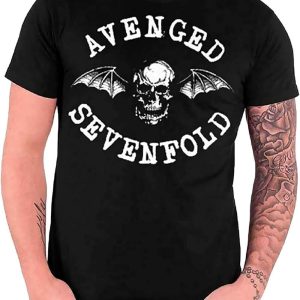 Avenged Sevenfold T-Shirt Deathbat Crest Logo