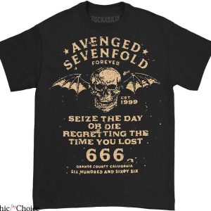 Avenged Sevenfold T-Shirt Seize The Day Or Die