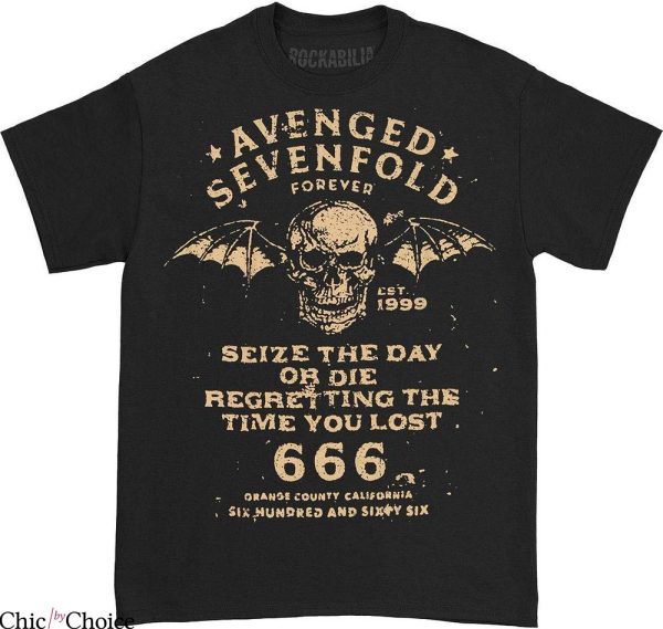 Avenged Sevenfold T-Shirt Seize The Day Or Die